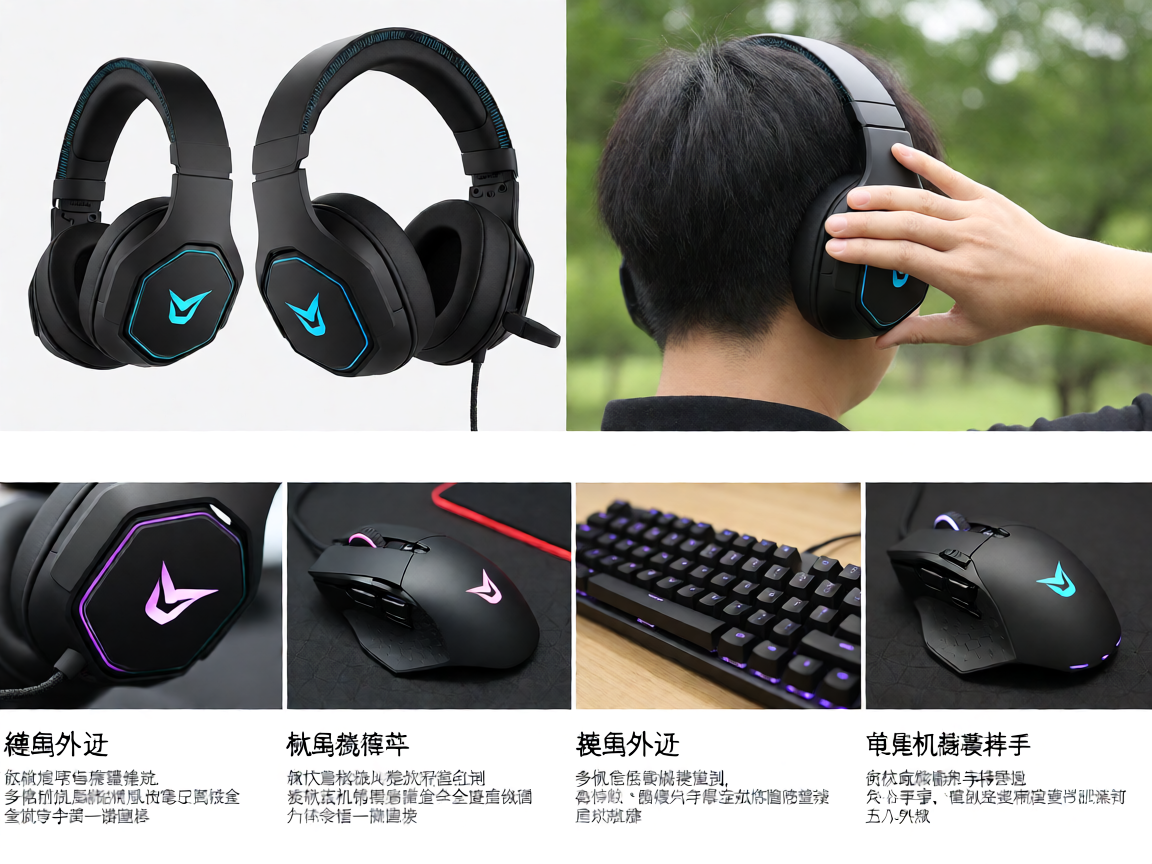 电竞耳机音质与降噪效果展示